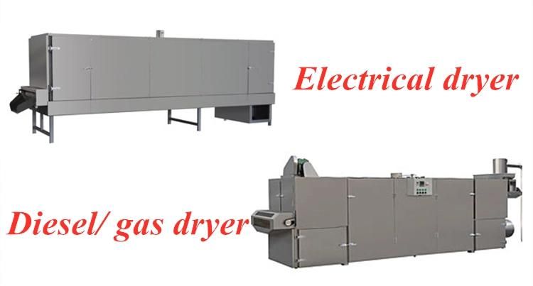 Double Screw Extruder Ornamental Fish Feed Pellet Line