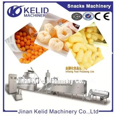100- 1000kg Per Hour Puffed Extruded Snacks Food Maker
