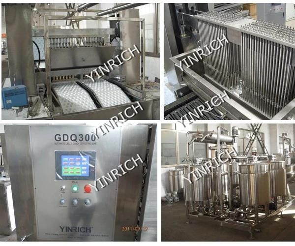 Automatic Jelly Candy Depositing Line Gummy Candy Machine Candy Production Line Manufacturer with Ce ISO9001 (GDQ300)