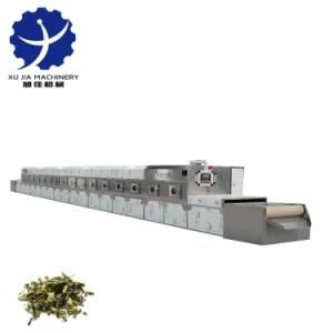 Microwave Drying Herbs Machine Microwave Fixing Machine for Tea