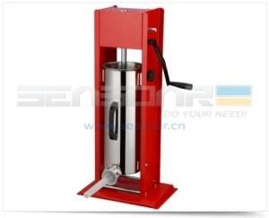 8 Kgs Vertical Sausage Stuffer with Two Gear Speed and Metal Stand