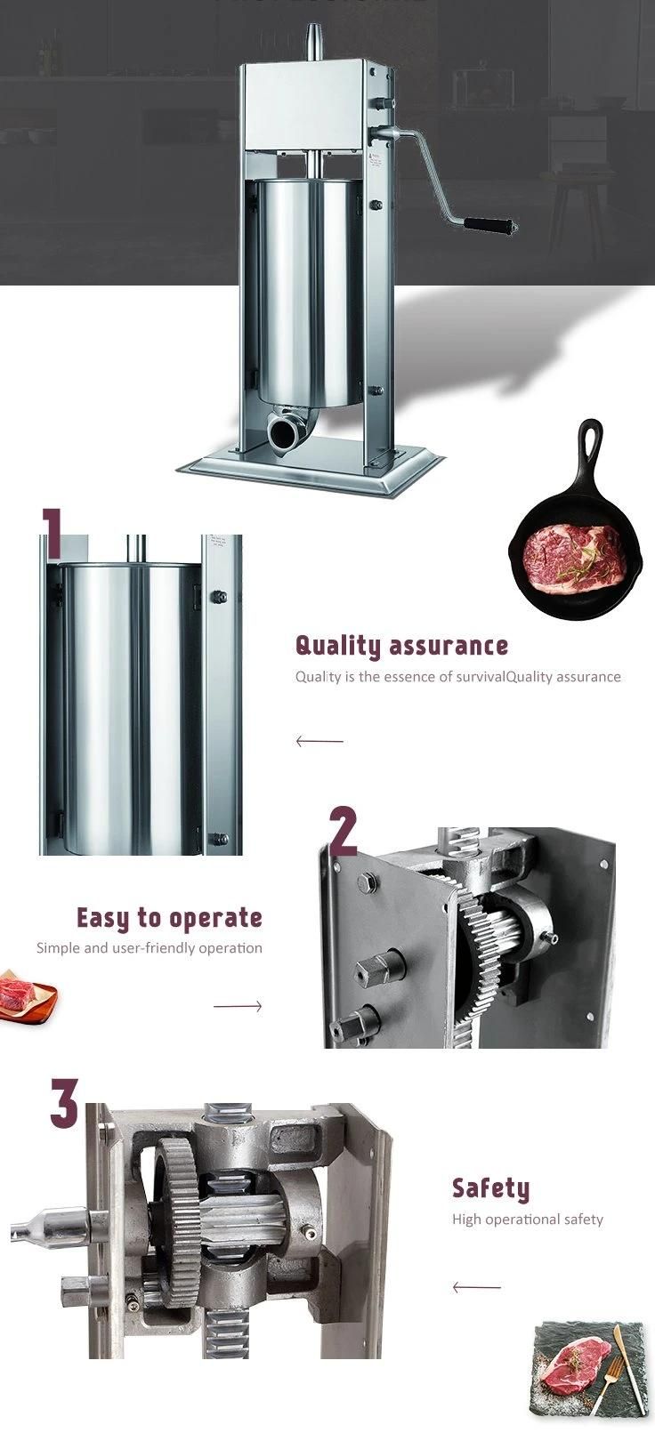 Stainless Steel Manual Sausage Making Machine Sausage Maker Stuffer