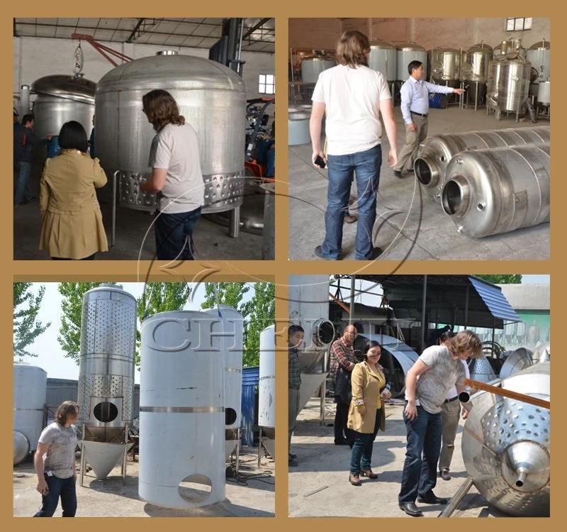 500L 600L 800L 5bbl 10bbl 1000L 15bbl Jacketed Insulation Bright Beer Tanks