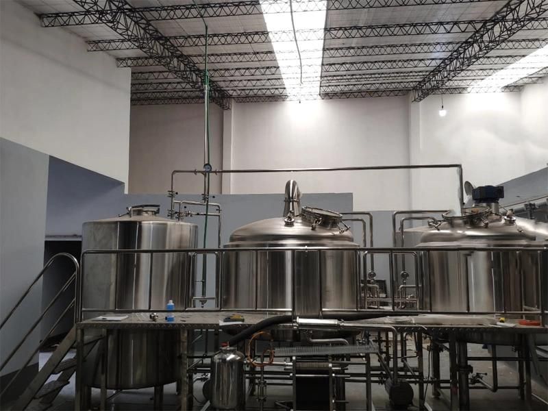 2000L 3000L Complete Beer Production Line Turnkey Brewery Equipment
