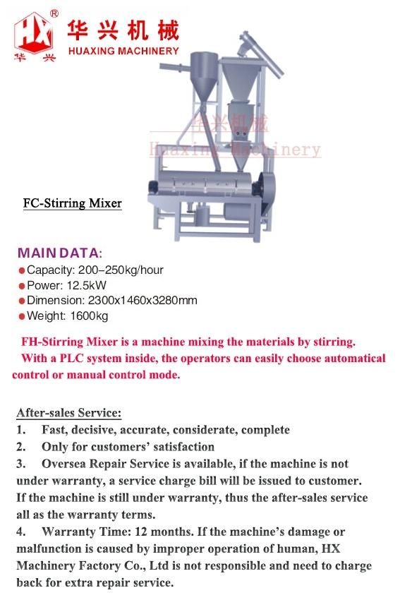 Fh-Stirring Mixer (Potato Chips Cracker Production)