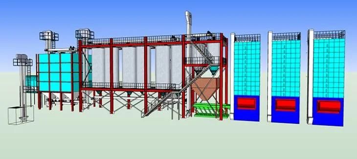 Advanced Technology Paddy Parboiling Plant