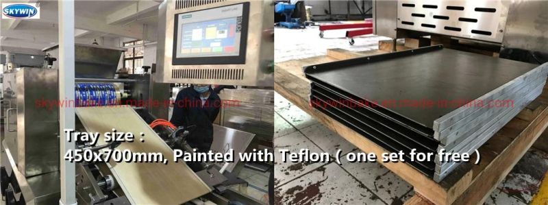 Tray Type Rotary Maker Soft Biscuit Moulding Printing Machine Sky400/600