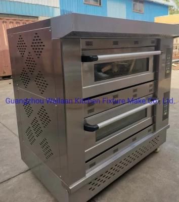 Luxury Commercial Oven Electric Gas Fired Deck Oven