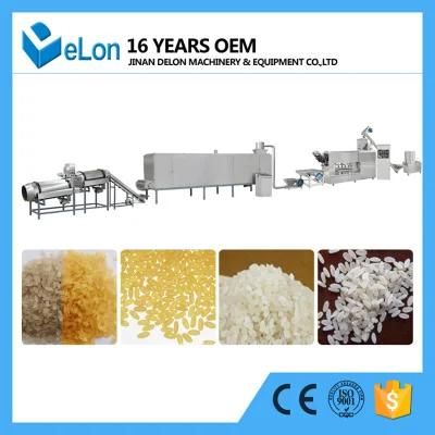 Stainless Steel Instant Artificial Fortified Rice Making Processing Machine
