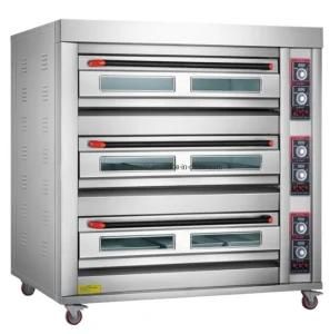 Commercial Large Cake Bread /Pizza Baking Three Layers Commercial Baking Deck Oven