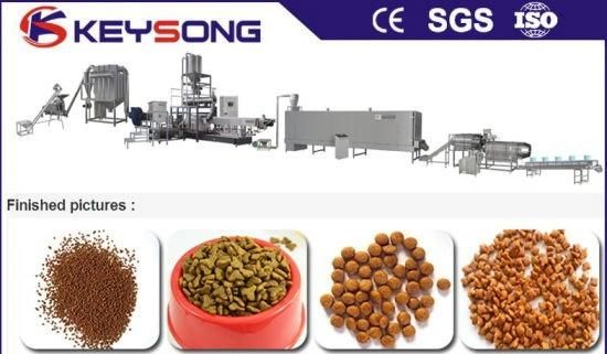 Ks Series Animal Floating Fish Feed Pet Food Extrusion Machine