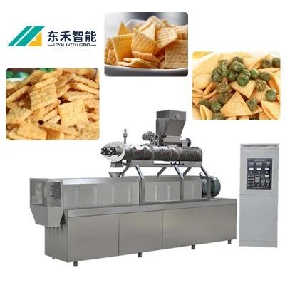 Salad Food Making Equipment Wheat Flour Snack Pellets Extruder Machine Production Line