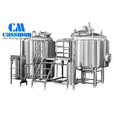 Cassman 100L 300L 500L Commercial Mini Beer Brewery Equipment