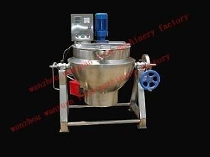 Gas Heating Jacketed Cooking Pot