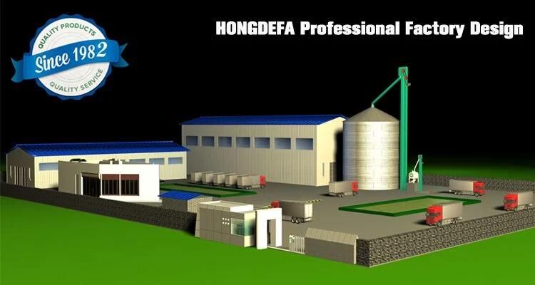 Hongdefa High Quality 30t/24h Wheat Flour Milling Machine