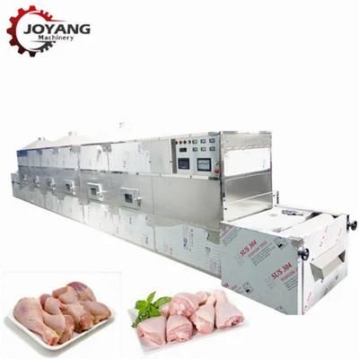 50kw Microwave Pig Trotters Meat Products Thawing Machine