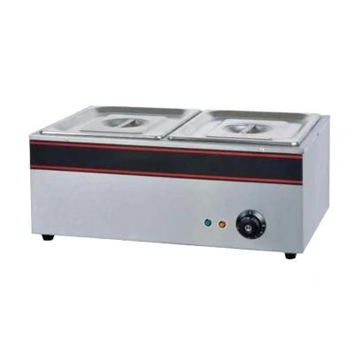 Commercial Countertop Electric Bain Marie 2X Gn 1/2X10mm