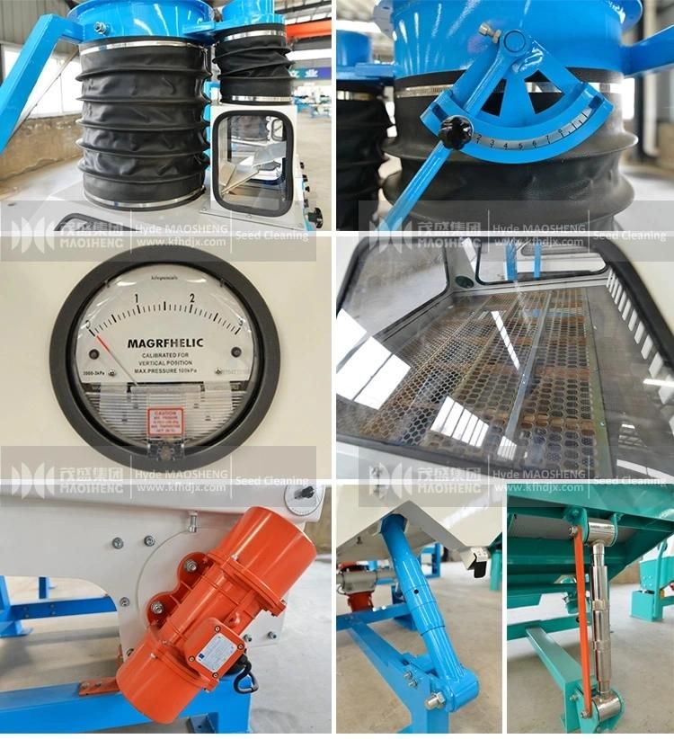 Tqsf Gravity Selector and Destoner for Raw Grain Cleaning Destoner