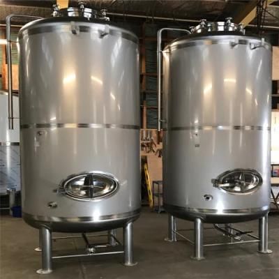 3000L 6000L 10000L Sanitary Stainless Steel Steam Heating Mixer Tank