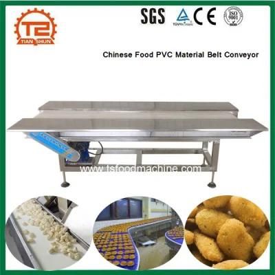 Chinese Food PVC Material Belt Conveyor for Cheap Price