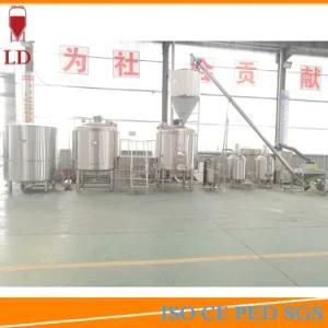 SUS304 Stainless Steel Draught Beer Brewery Manufacturing Brewing Production Plant Machine ...
