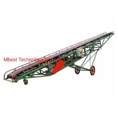 High Quality Wheat /Paddy/Rice Portable Belt Conveyor for Sale