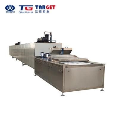Customizable Cq600-3 Automatic Chocolate Moulding Production Line Three Color