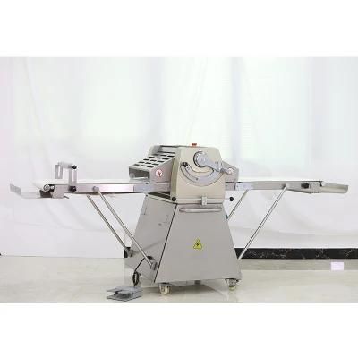 Luxury 630mm Full Ss Floor Type Roller Sheeter Bread Pizza Croissant Pastry Dough Sheeter