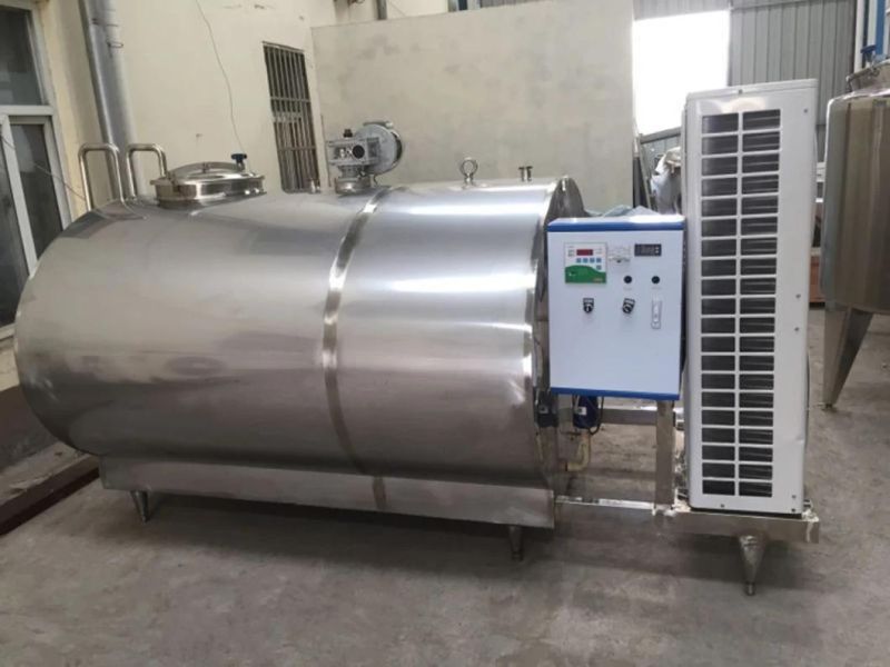500L to 15000L Milk Cooling Tank Horizontal Milk Cooling Vat Price