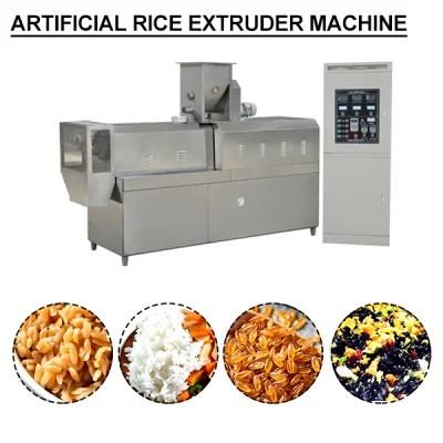 Hot Sale Nutritions Rice Kernel Make Extruder Machine/Fortified Rice Extrusion Machinery ...