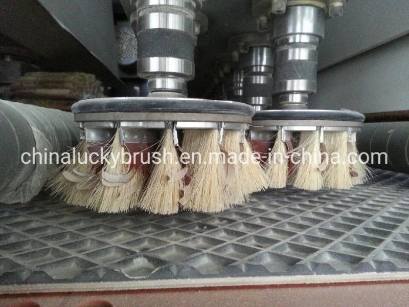 Sisal Hemp and Sandpaper Mixture Brush for Sanding Machine (YY-175)