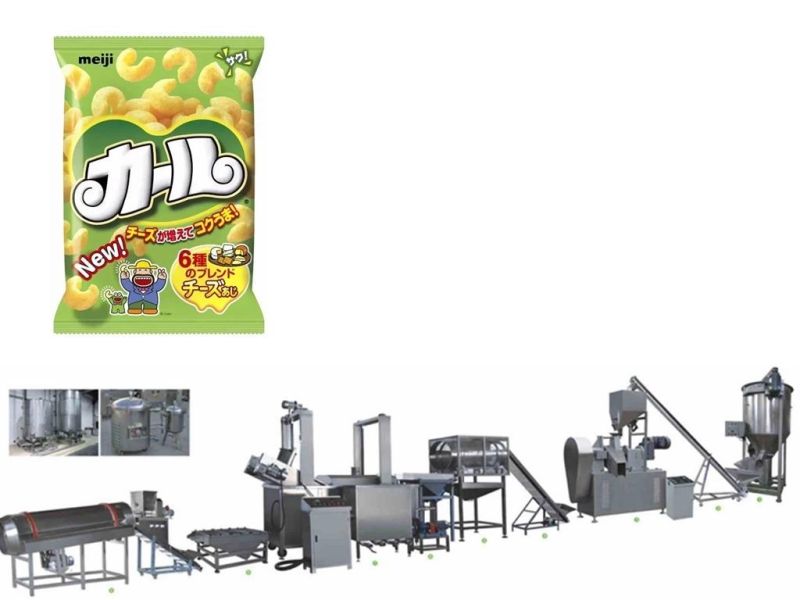 Express Small Scale Automatic Kurkure Food Machine