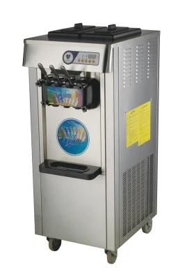 Three Flavor Ice Cream Vending Machine for Sale