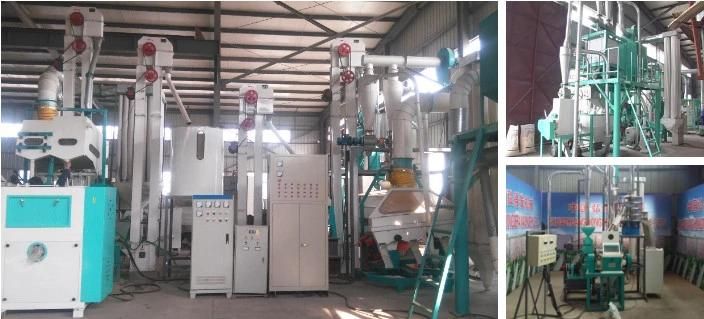 Fully Automatic 100t Per Day Maize Mill Maize Flour Mill Machine