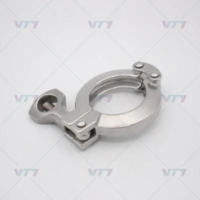 DIN/SMS/3A Stainless Steel Heavy Duty Clamp with Double Pin