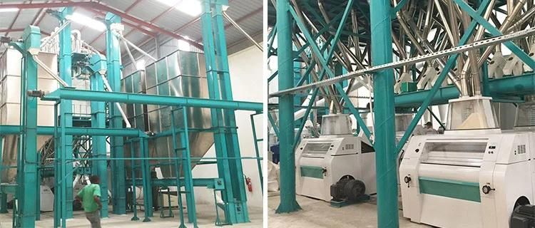 Wheat Processing Production Line Maize Corn Flour Meal Mill Milling Machine