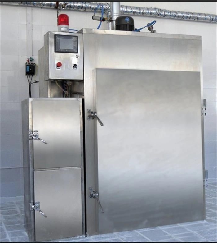 Automatic Fog Smoke House Meat Eggs Soy Products Sausage Bacon Smoked Products Making Machine