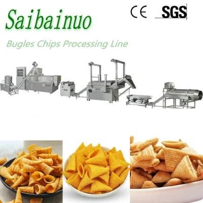 Industrial Frying Bugles Chips Machine