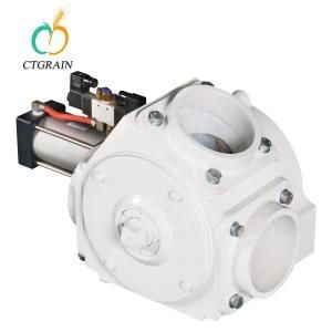 Thfx Series Two Way Valve for Flour Mill with Sealing Counter Sunk Flanges
