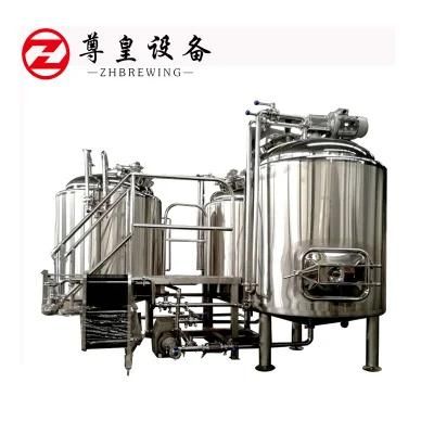 5bbl 5hl 6bbl 6hl Steam Heating Brewhouse Brewing System