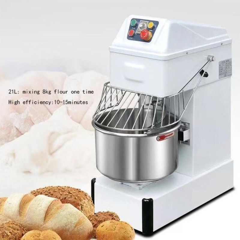 Flour Mixing Pizza Dough Industrial Bread Mixer Prices Sale, Flour Dough Mixing Machine Baking 25kg 50kg 75kg 100kg Spiral Mixer