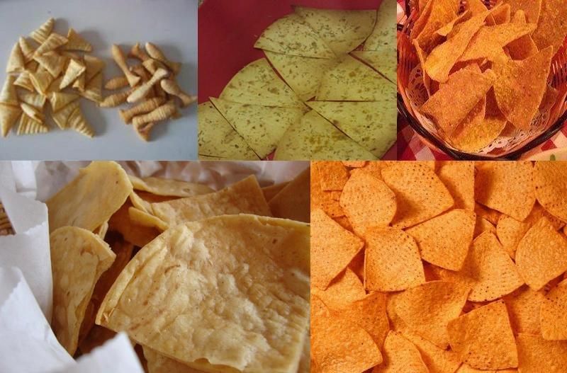 Industrial Doritos Tortilla Corn Chips Production Line Food Making Machine