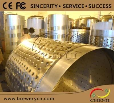 Steam Heating Insulated Stainless Steel Storage Tanks for Water Beer Brewing 100L 200L 5hl ...