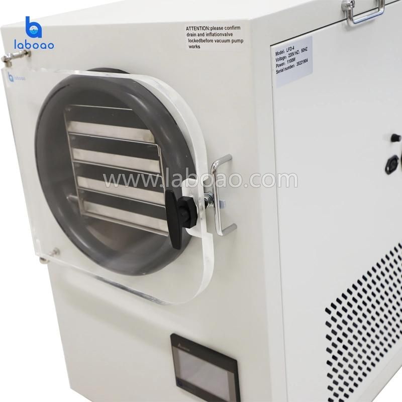 4-6kg Small Food Meat and Fruit Vacuum Freeze Dryer Desktop Lyophilizer