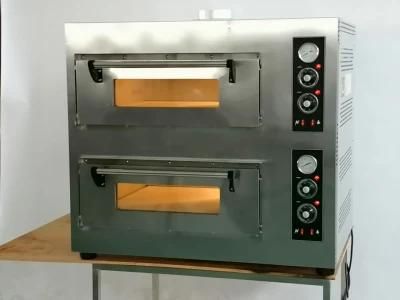 Hot Sale Gas Deck Oven with Stone Pizza Bread Making Machines Oven