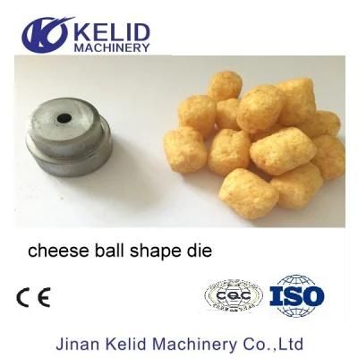 Ce Double Screw Extruder Core Filled Rice Snack Food Processing Line