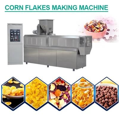 Extrusion Cereal Flakes Food Processing Equipment Manufacturing Line Machinery