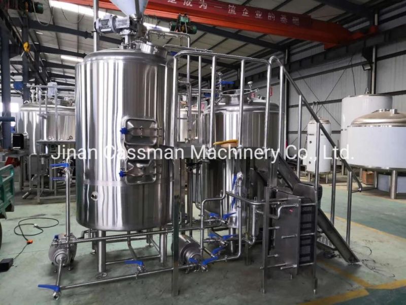 Cassman 500L Craft Beer Brewing Machine for Restaurant