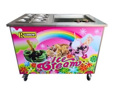 Food Commercial Fried Italian Gelato Hard Soft Serve Frozen Yogurt Ice Cream Making ...