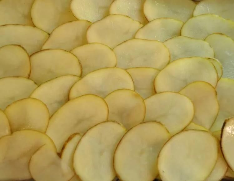 Air Knife Drying Machine Potato Chips Air Dryer
